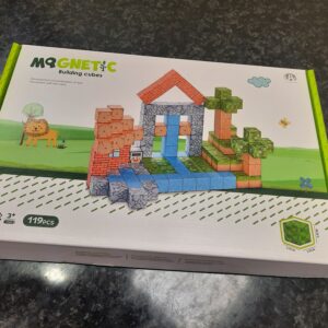 Mqgnetic statybiniai blokeliai 119 vnt