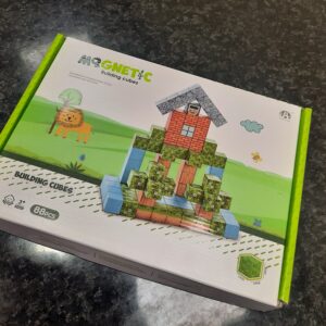 Mqgnetic statybiniai blokeliai 88 vnt